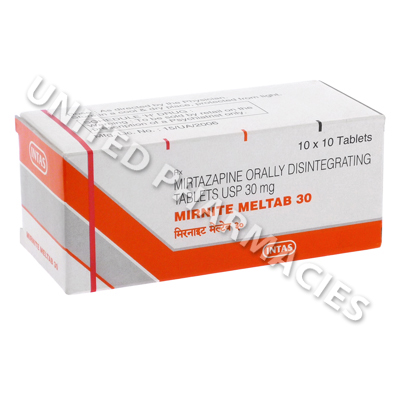Mirnite Meltab 30 (Mirtazapine) - 30mg (10 Tablets)