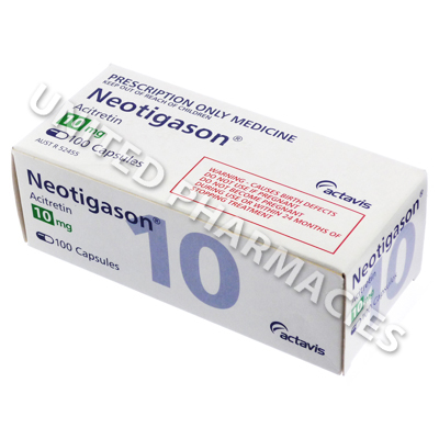 Neotigason (Acitretin) - 10mg (100 Capsules) 