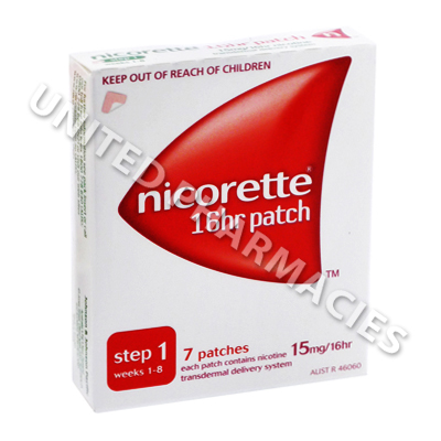 Nicorette (Nicotine) - 15mg (7 Patch) 