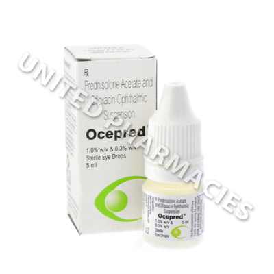 Ocepred Eye Drop (Prednisolone/Ofloxacin) - 10mg/3mg (5ml) 