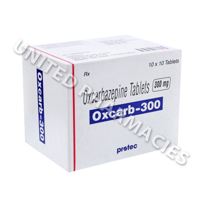 Oxcarb (Oxcarbazepine) - 300mg (10 Tablets) 
