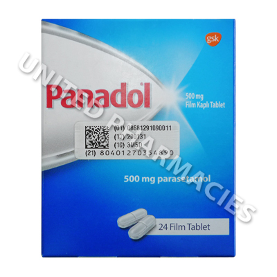 Panadol (Paracetamol) - 500mg (24 Tablets)