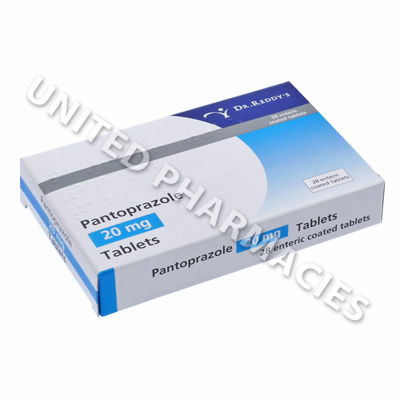 Pantoprazole (Pantoprazole Sodium Sesquihydrate) - 20mg (28 Tablets)