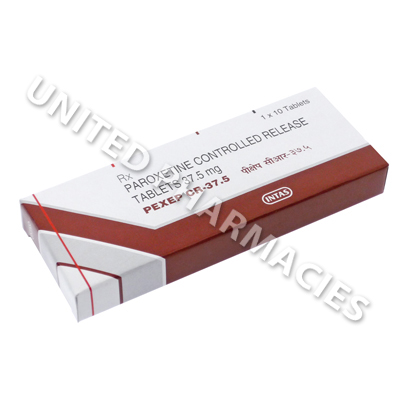 Pexep CR (Paroxetine) - 37.5mg (10 Tablets) 