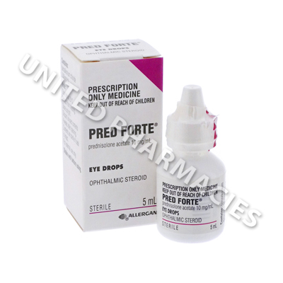 Pred Forte Eye Drops (Prednisolone Acetate) - 1% (5mL)