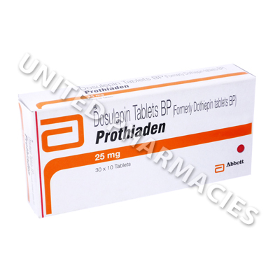 Prothiaden Dosulepin Buy Prothiaden Dosulepin 25mg Tablets United Pharmacies Uk