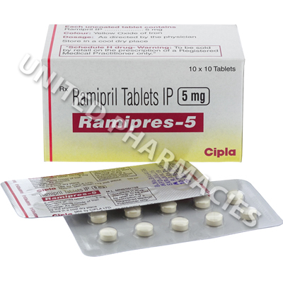 Ramipres (Ramipril) - 5mg (10 Tablets) 