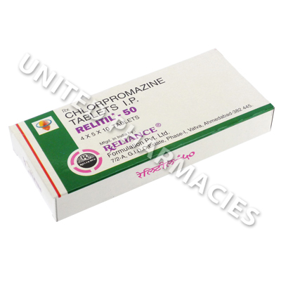 Relitil (Chlorpromazine) - 50mg (10 Tablets)