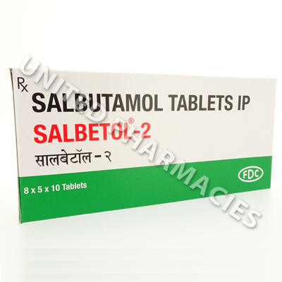 SALBETOL-2 (Salbutamol) - 2mg (400 Tablets)