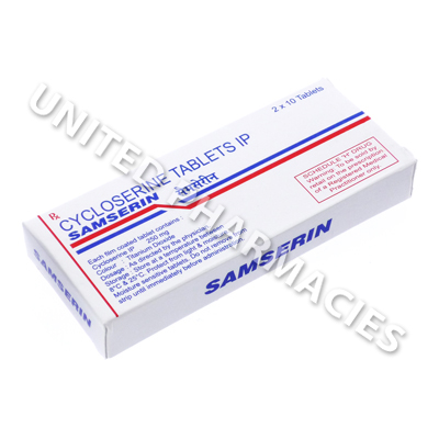 Samserin (Cycloserine) - 250mg (10 Tablets) 