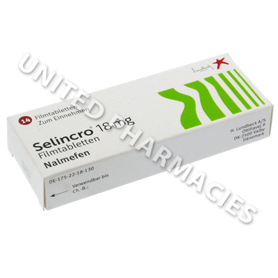 Selincro (Nalmefene) - 18mg (14 Tablets)