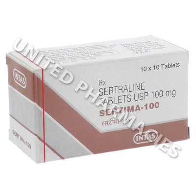 Sertima (Sertraline) - 100mg (10 Tablets)