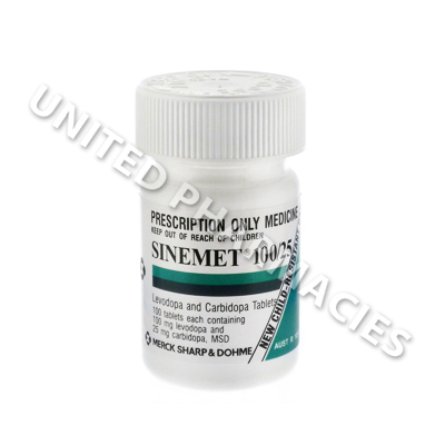 Sinemet (Carbidopa/Levodopa) - 25mg/100mg (100 Tablets)