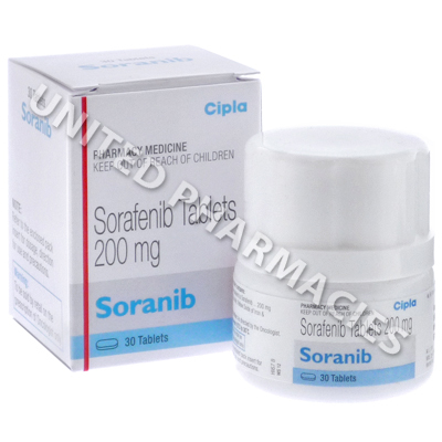 Soranib (Sorafenib) - 200mg (30 Tablets)