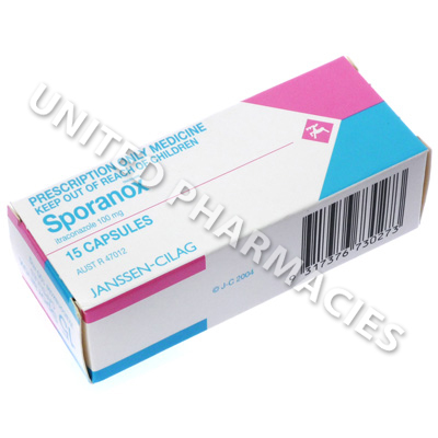 Sporanox (Itraconazloe) - 100mg (15 Tablets)
