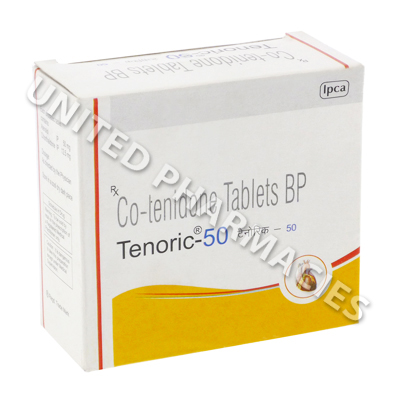 Tenoric (Atenolol/Chlorthalidone) - 50mg (10 Tablets)