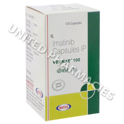 Veenat 100 (Imatinib) - 100mg (120 Capsules)