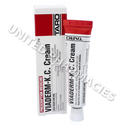 Viaderm KC Cream (Triamcinolone Acetonide) - 1mg (15g Tube) 