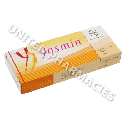 Yasmin (Drospirenone/Ethinylestradiol) - 3mg/0.03mg (21 Tablets)