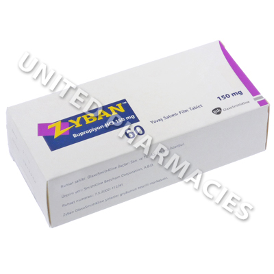 Zyban (Bupropion Hydrochloride) - 150mg (60 tablets)(Turkey)