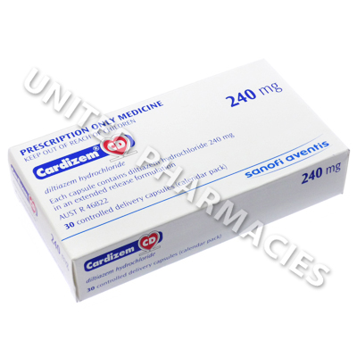 cardizem cd 240mg qd